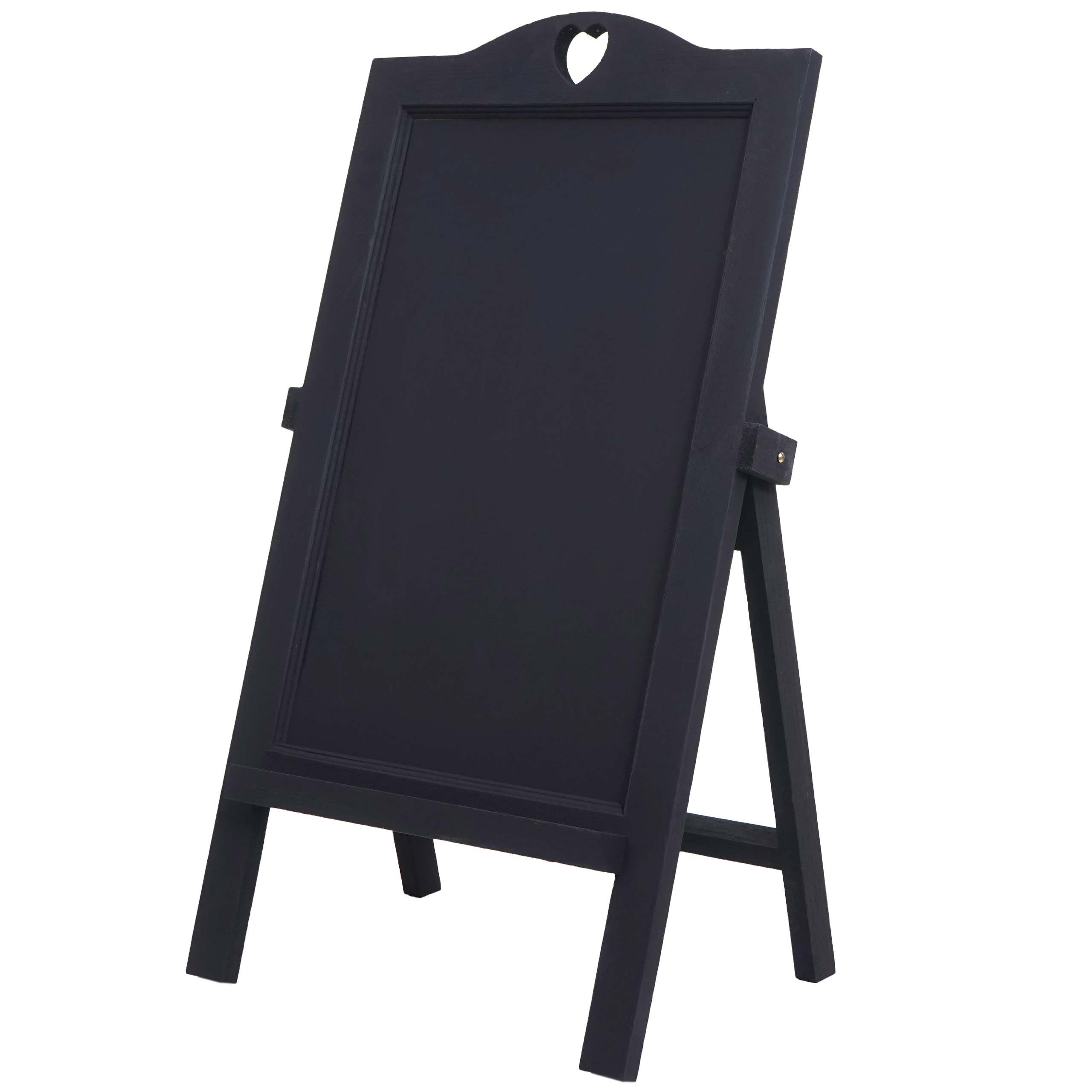 MCW Standtafel MCW-E51, Shabby-Look mit dekorativer Herz-Aussparung und Klappfunktion