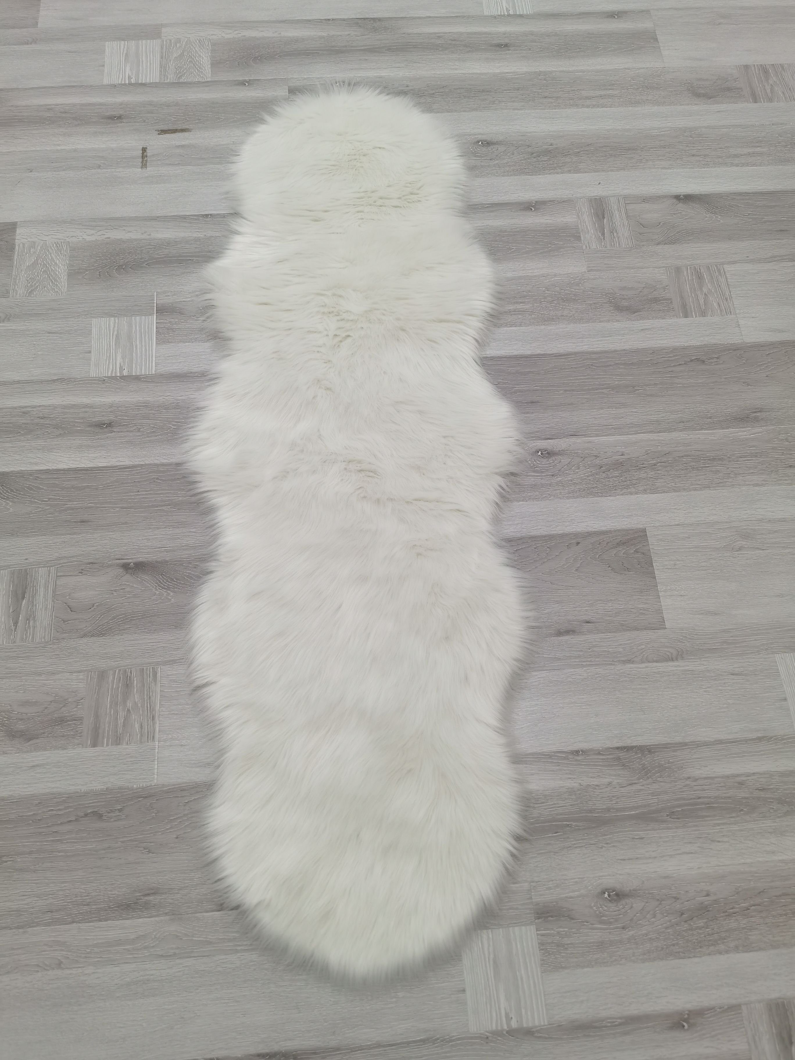 Kunstrasen »Flauschiger Teppich,Wollimitat Kunstfell Schaffel Teppich«, Elegear, Höhe 60 mm