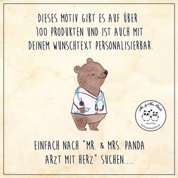Mr. & Mrs. Panda Tasse Arzt Herz - Weiß - Geschenk, krank, Kollege, Doktor, Arbeitskollege, Keramik, Langlebige Designs