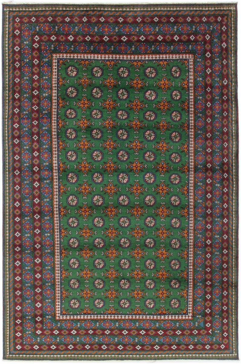 Orientteppich Afghan 194x295 6 rechteckig, Akhche mm Nain Höhe: Handgeknüpfter Trading, Orientteppich