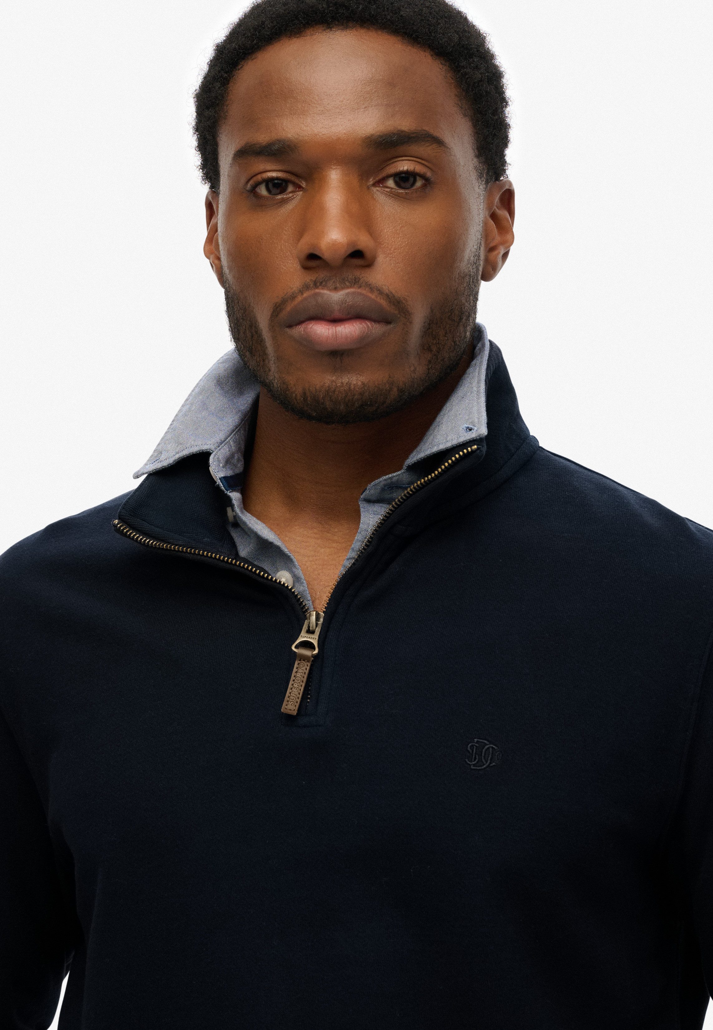 Superdry Sweatshirt CLASSIC ESSENTIAL HENLEY