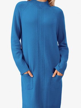 Rainbow Cashmere Midikleid lange, gerade Form