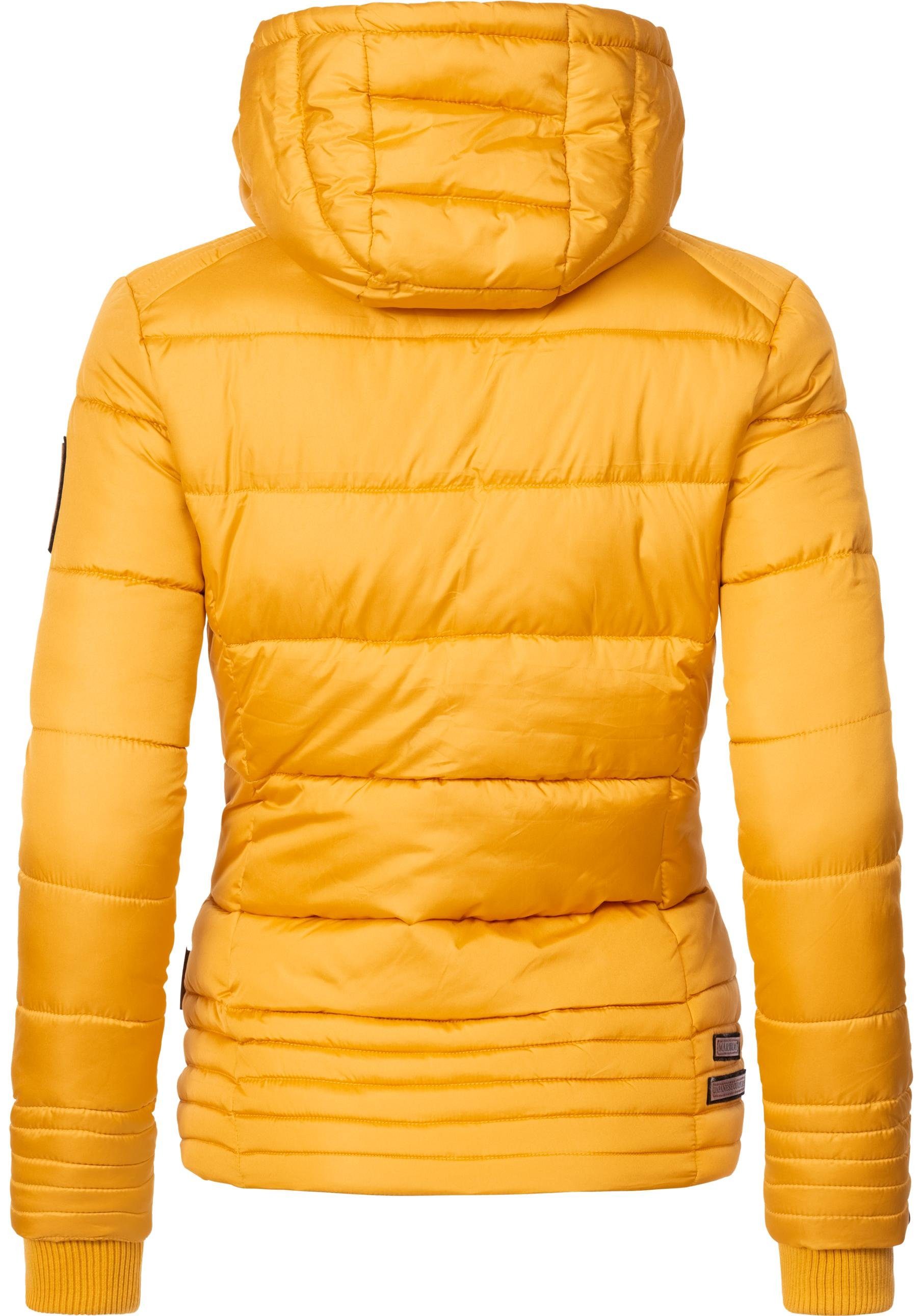 Marikoo Winterjacke Sole modisch taillierte Damen Steppjacke für den Winter