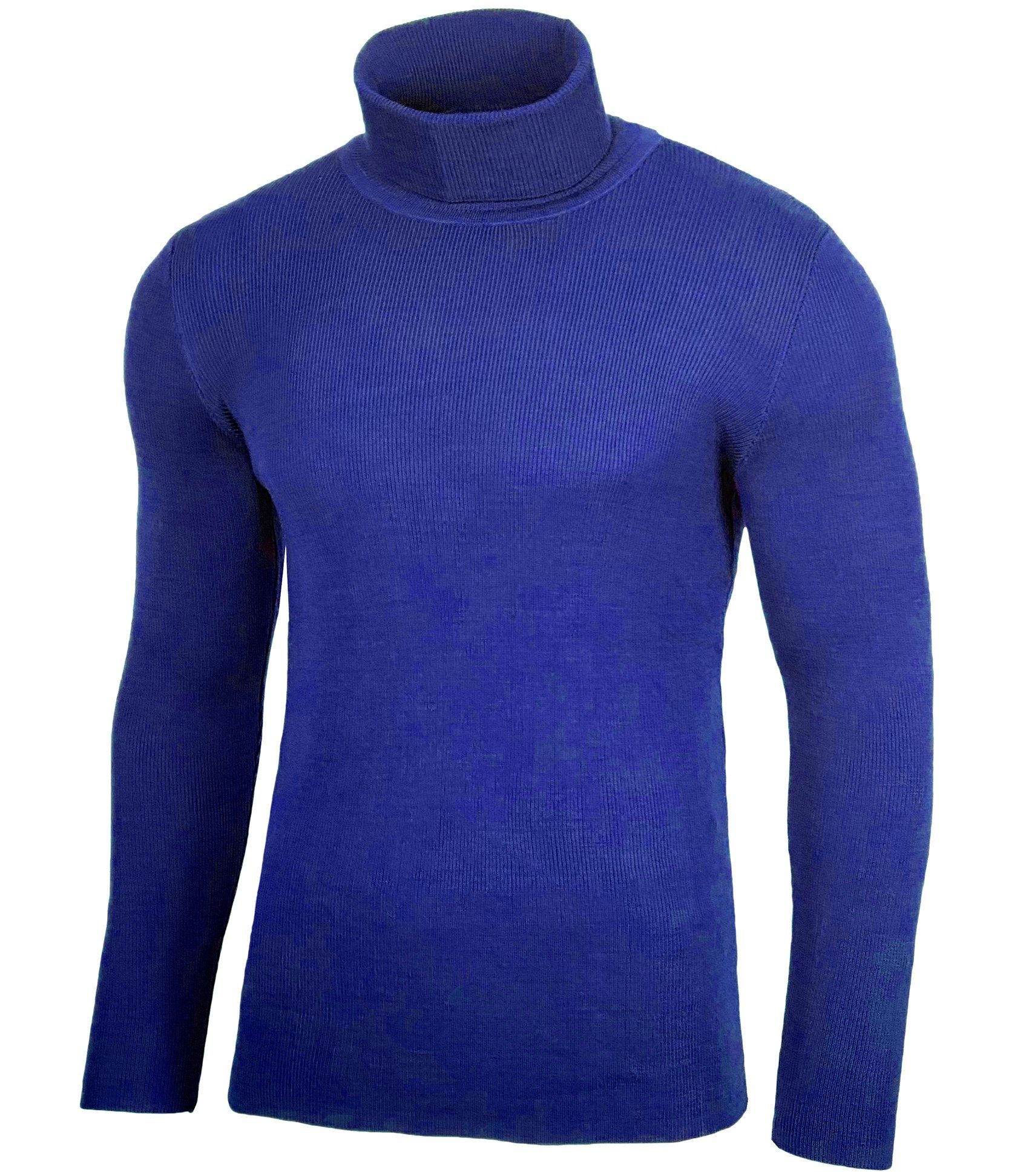 Baxboy Strickpullover BAXBOY Herren Feinstrick Rollkragen günstig online kaufen