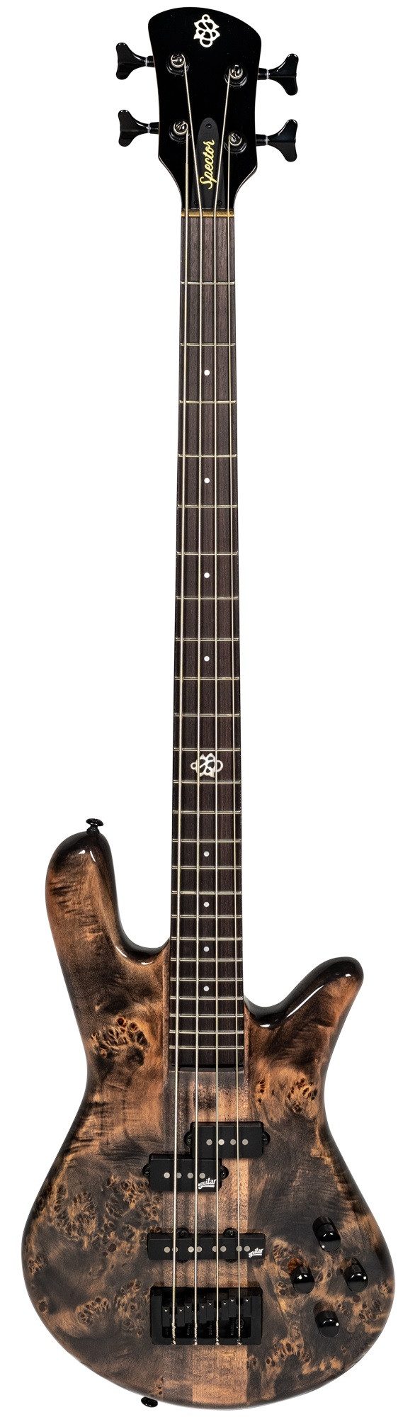 Spector E-Gitarre Spector NS Ethos 4 Super Faded Black
