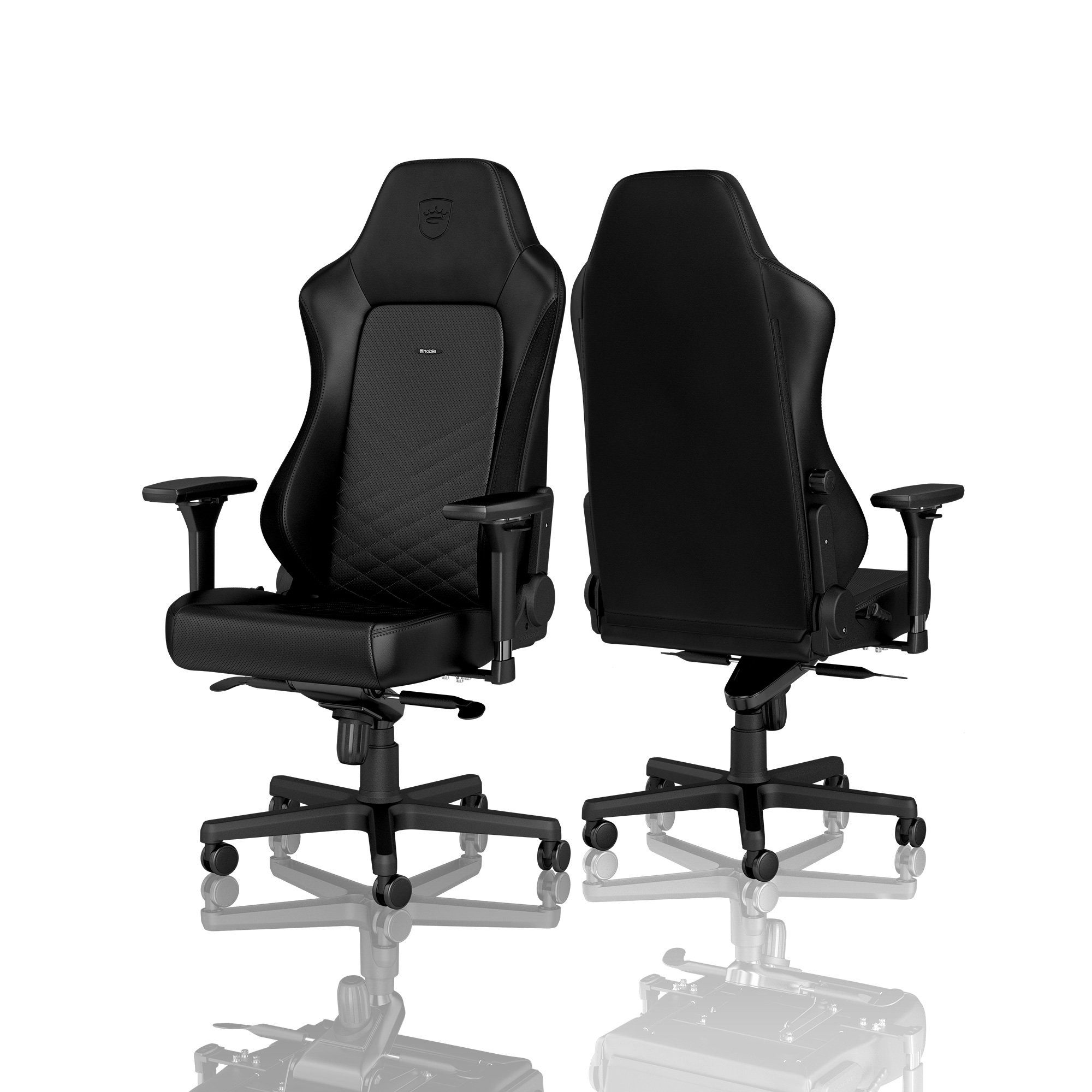 Noblechairs Gaming-Stuhl noblechairs HERO Gaming Stuhl - schwarz/schwarz – Bild 5 von 5