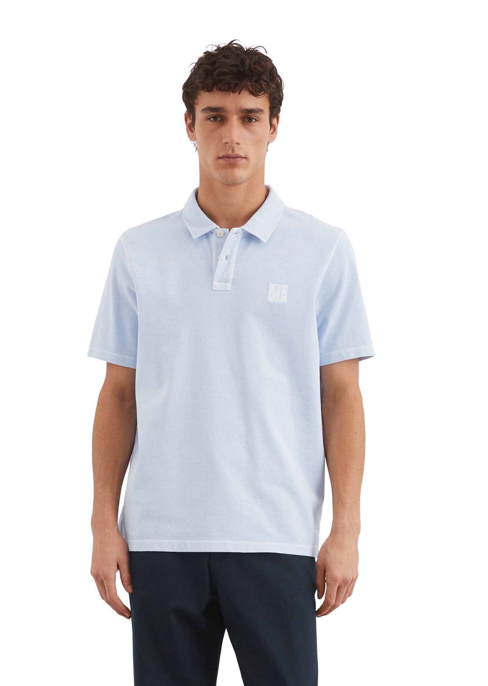 Marc O'Polo Poloshirt aus Bio-Baumwolle günstig online kaufen