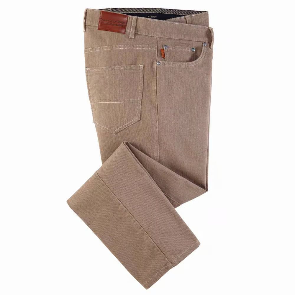 Francesco Botti 5-Pocket-Jeans Wärmende Materialmischung mit Wollanteil, auch in Kurzgrößen