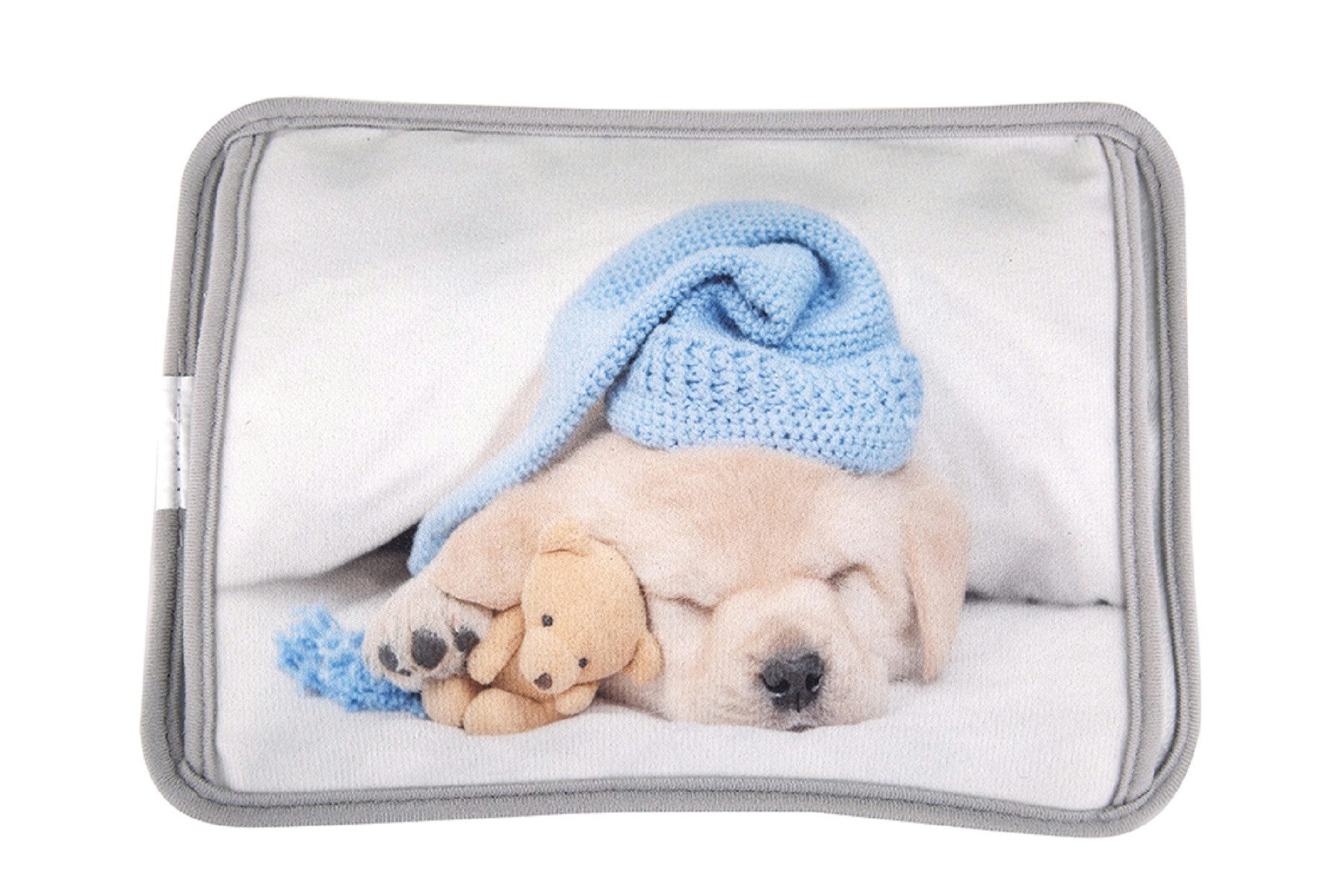 Melchioni Heizdecke Wärmflasche BUGGY PRINT Mit 500W Leistung und bis zu 6 Stunden Wärme