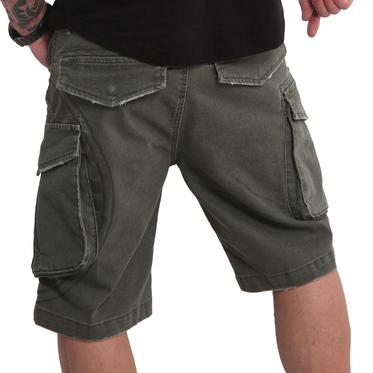 YAKUZA Cargoshorts Inner Circle günstig online kaufen