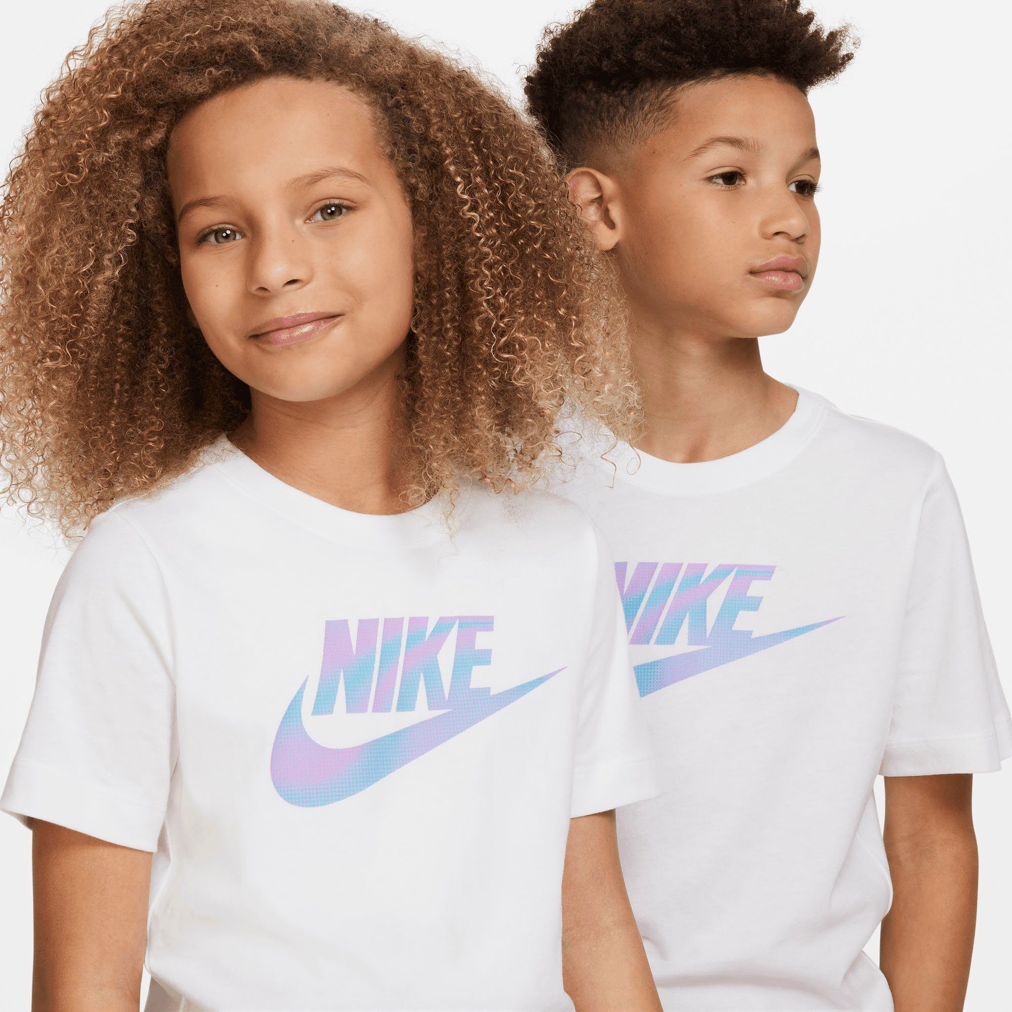Nike Sportswear T-Shirt Big Kids' weiß T-Shirt