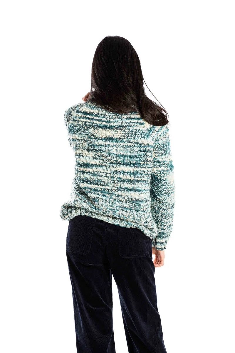 Fuza Wool of Denmark Wollpullover Fuza Wool of Denmark Damen Butterfly HN Wollpullover