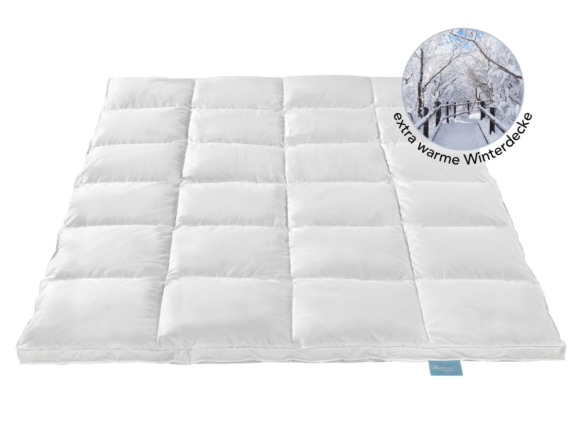 XDREAM Daunenbettdecke Nature Daunendecke, 135x200 cm günstig online kaufen