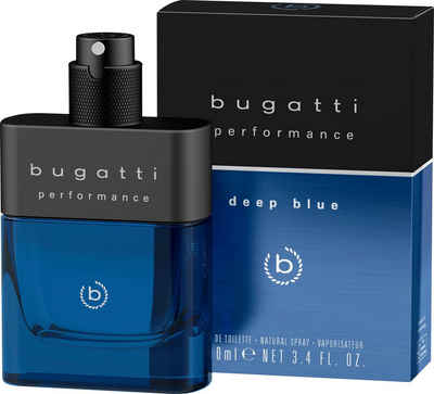 bugatti Eau de Toilette BUGATTI Performance Deep Blue EdT 100ml