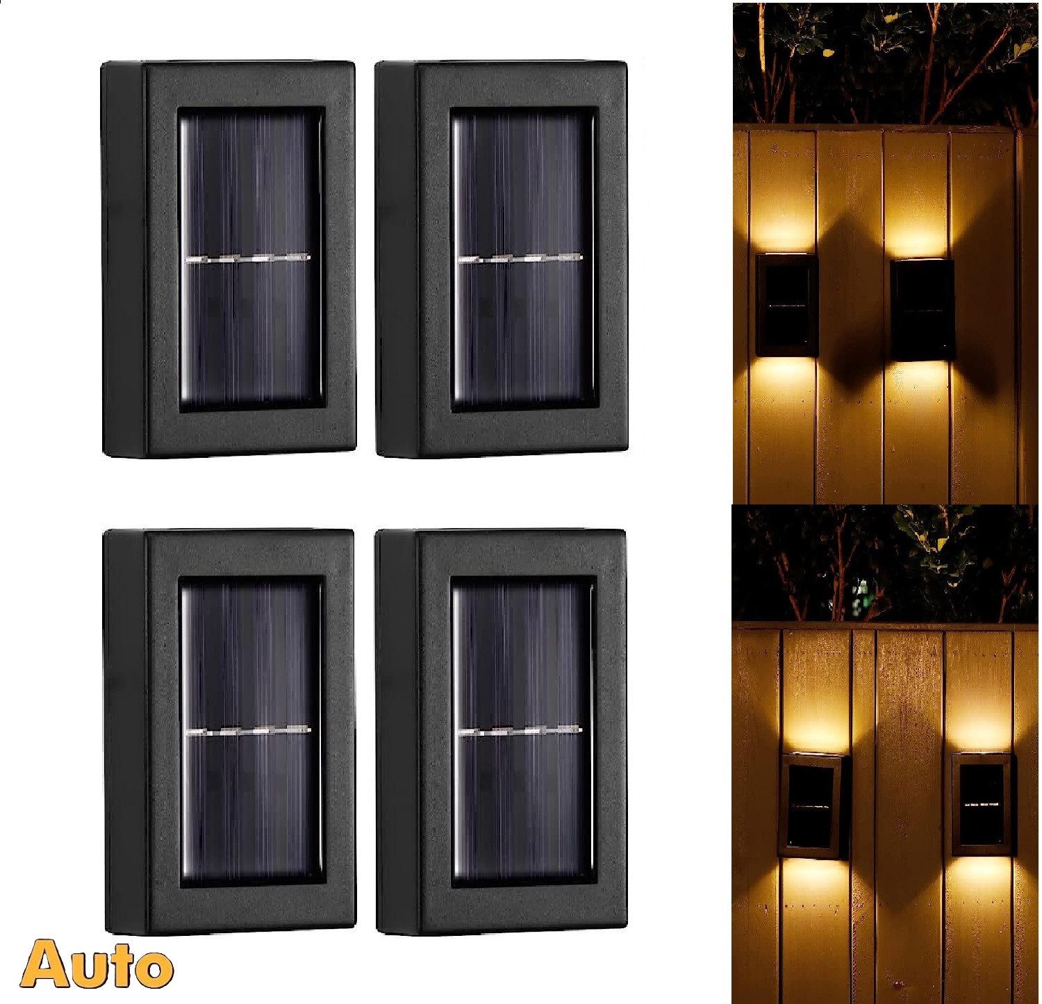Welikera LED Solarleuchte 4 Stück Solar günstig online kaufen
