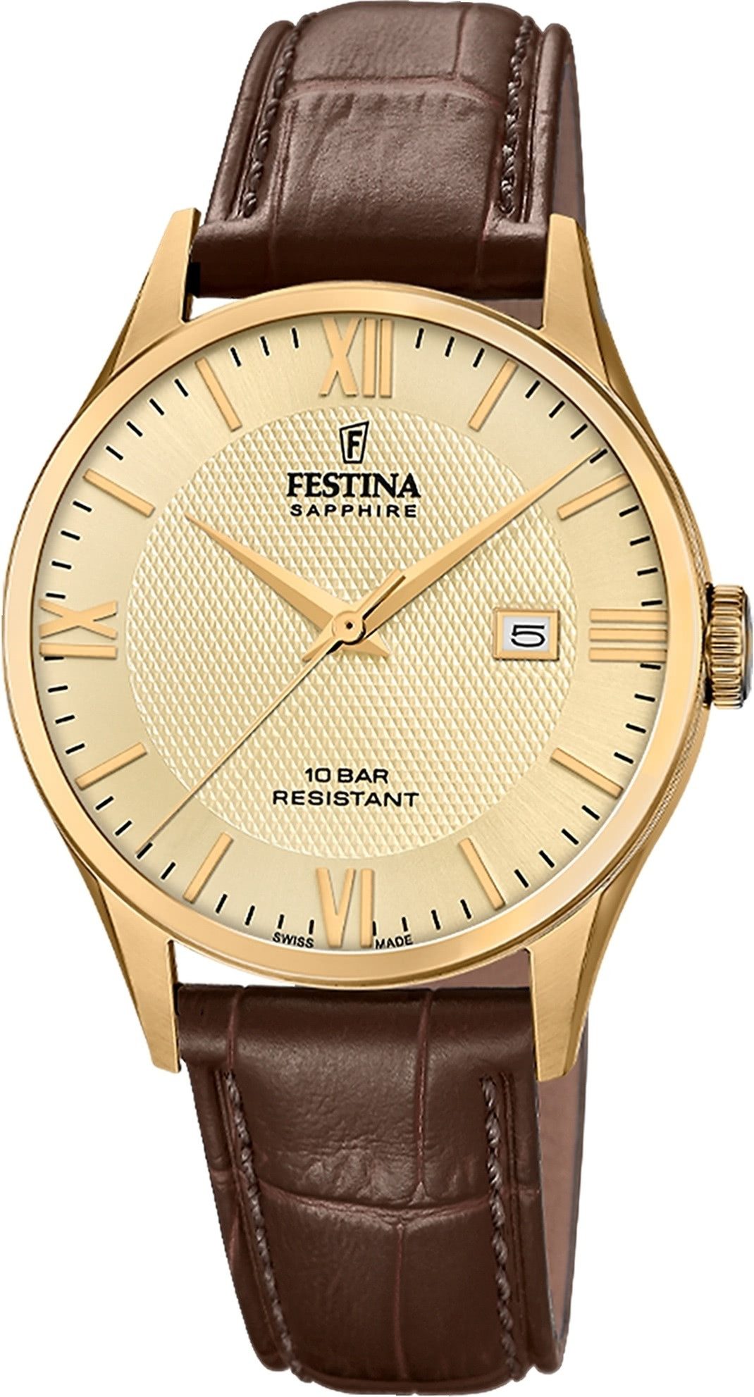 Festina Quarzuhr Festina Herrenuhr Swiss Made Armbanduhr, (Analoguhr), Herr günstig online kaufen