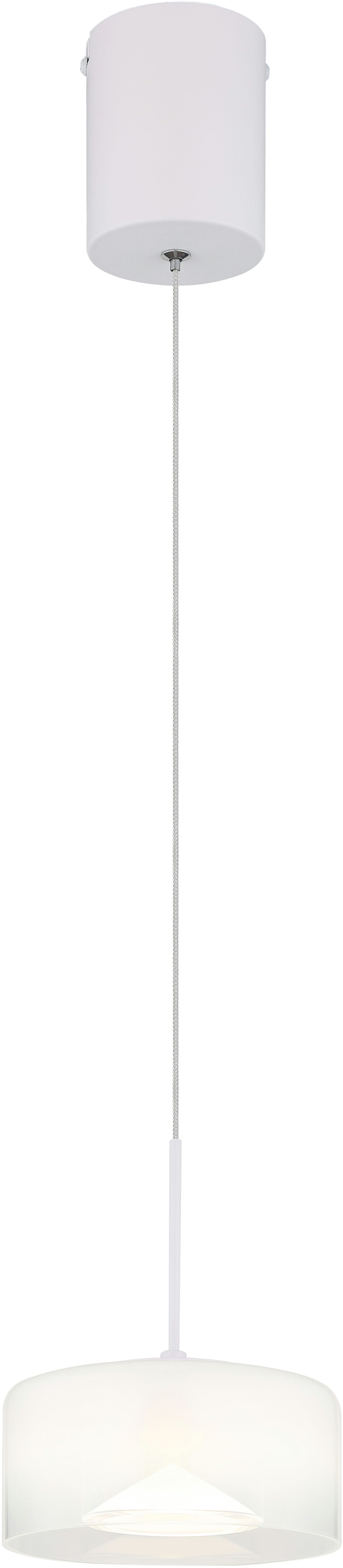 GLOBO LIGHTING LED Pendelleuchte BELINDA, LED fest integriert, Tageslichtweiß, Hängelampe/Hängeleuchte/Wohnzimmer/Esstisch/elegant