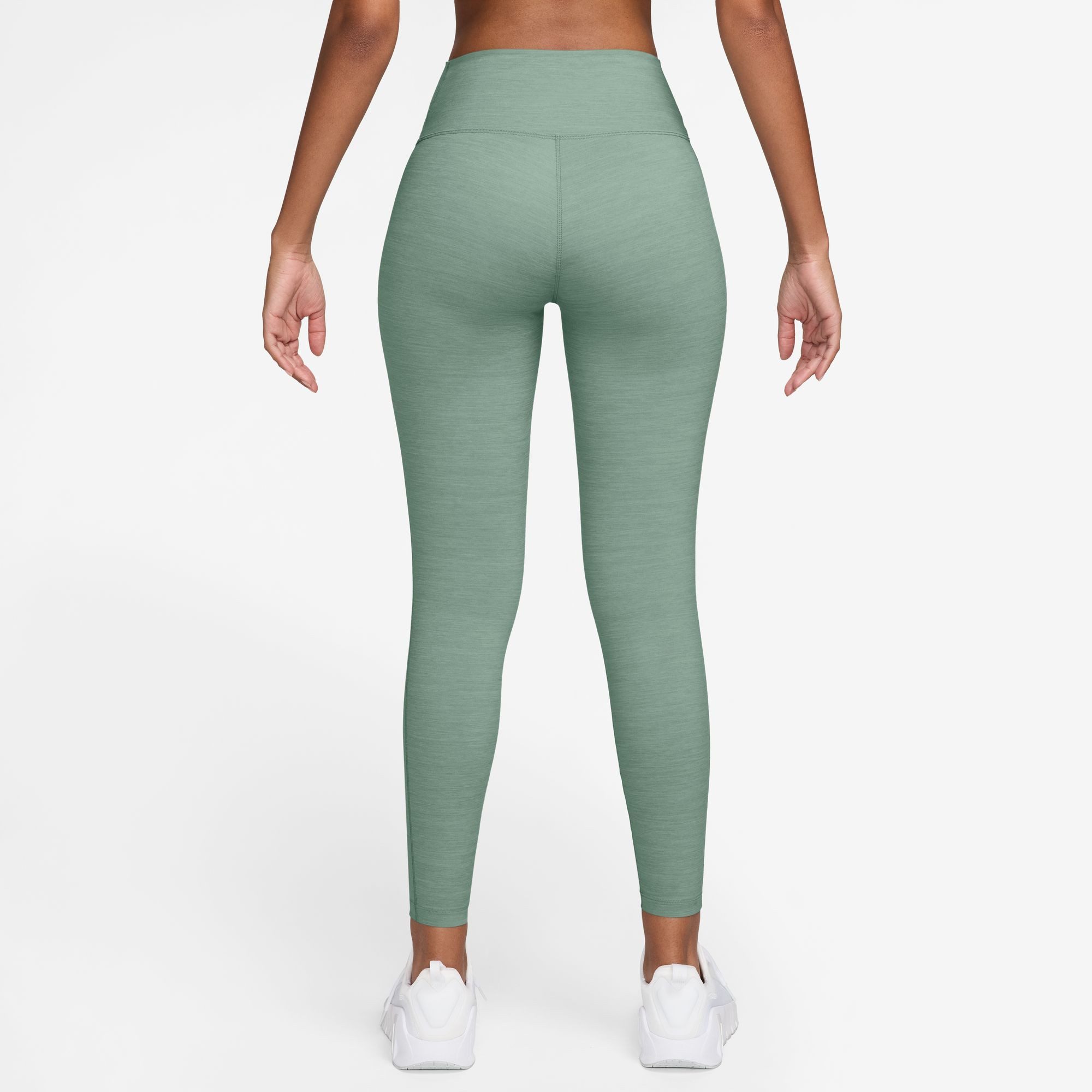 Nike Trainingstights W NK DF ONE HR TIGHT USEAM schnell trocknendes Material, atmungsaktiv, mit elastischem Bund