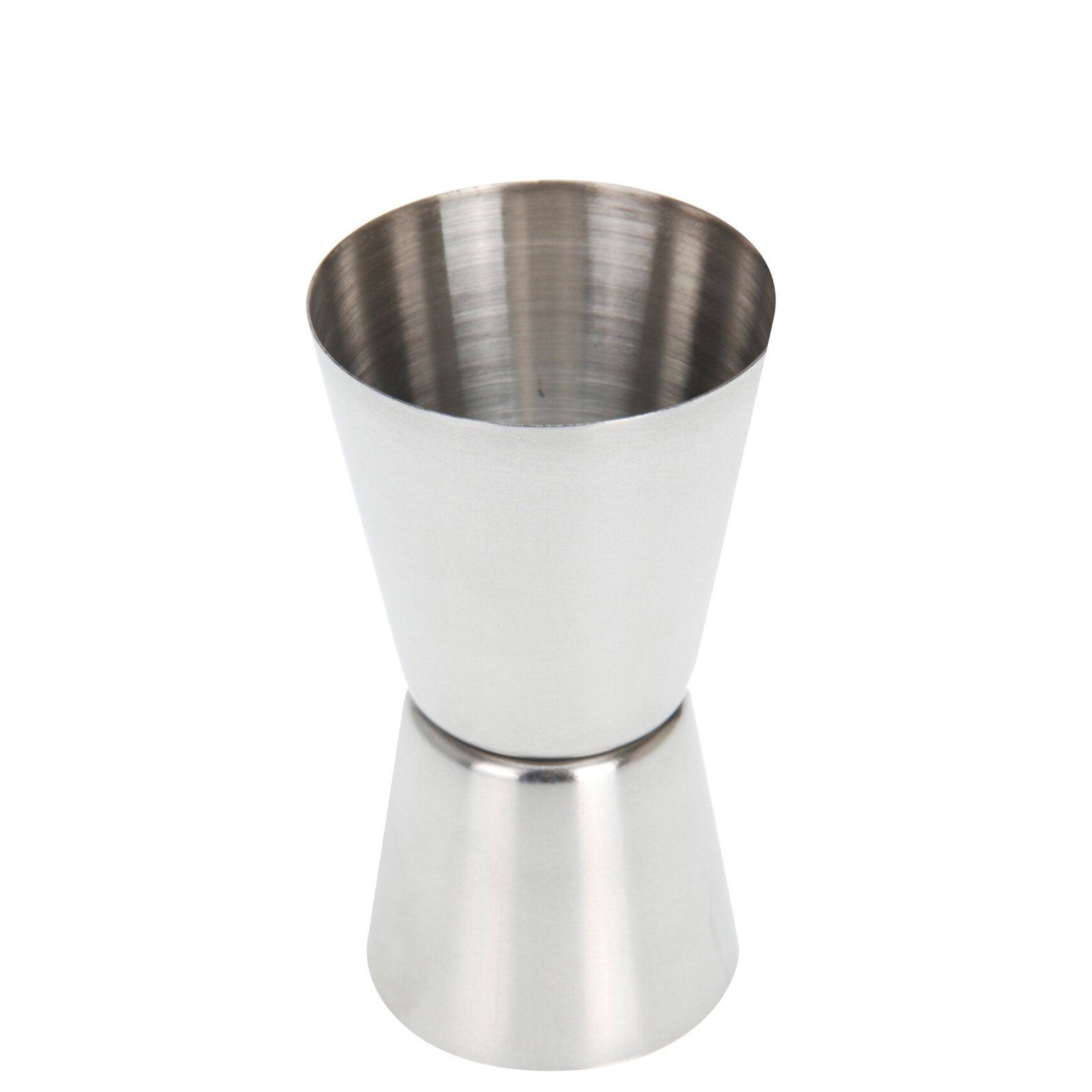 Neuetischkultur Messbecher Cocktailmessbecher 30 ml und 15 ml, Edelstahl, (Stück, 1-St., 1 Messbecher)