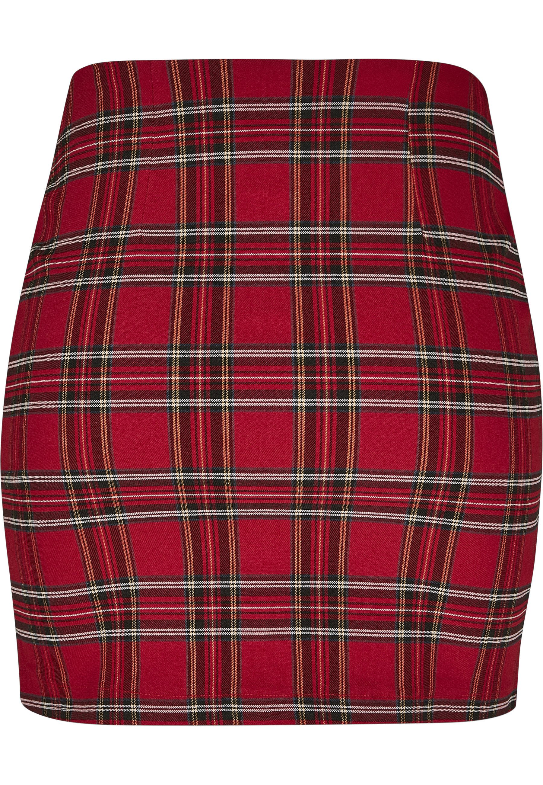 URBAN CLASSICS Maxirock Urban Classics Damen Ladies Short Checker Skirt (1-tlg) – Bild 2 von 5