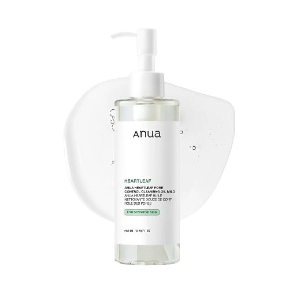 Anua Gesichts-Reinigungsfluid Heartleaf Pore Control Reinigungsöl, mild