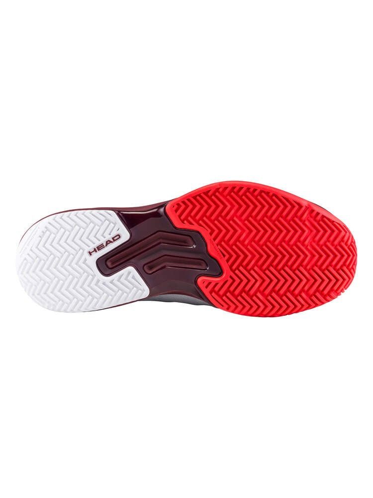 Head Sprint Evo 4.0 Allcourt hellgrau/rot Herren Tennisschuh