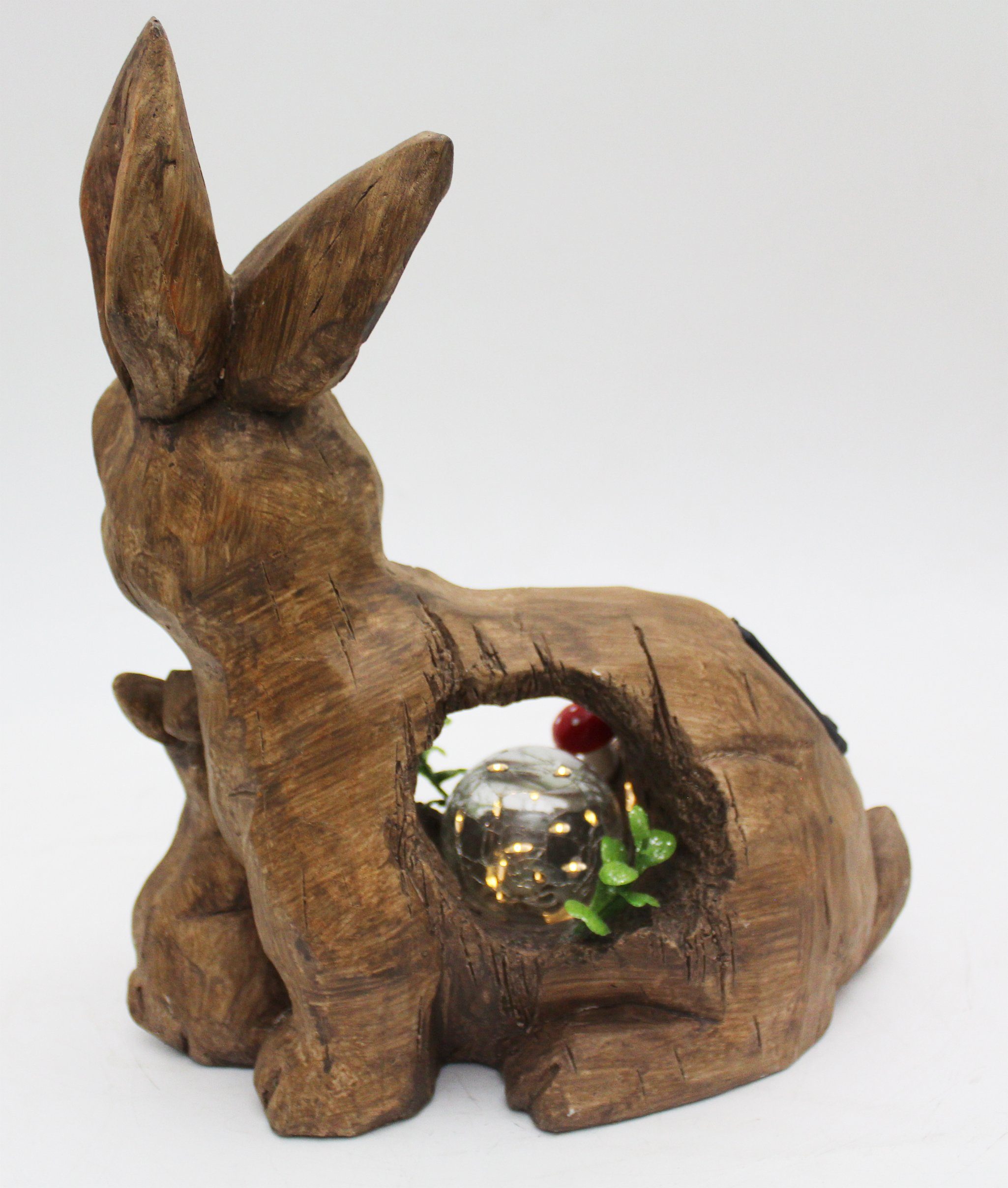 Arnusa Solar Maulwurf Figur - LED Laterne Für Garten & Terrasse 21cm