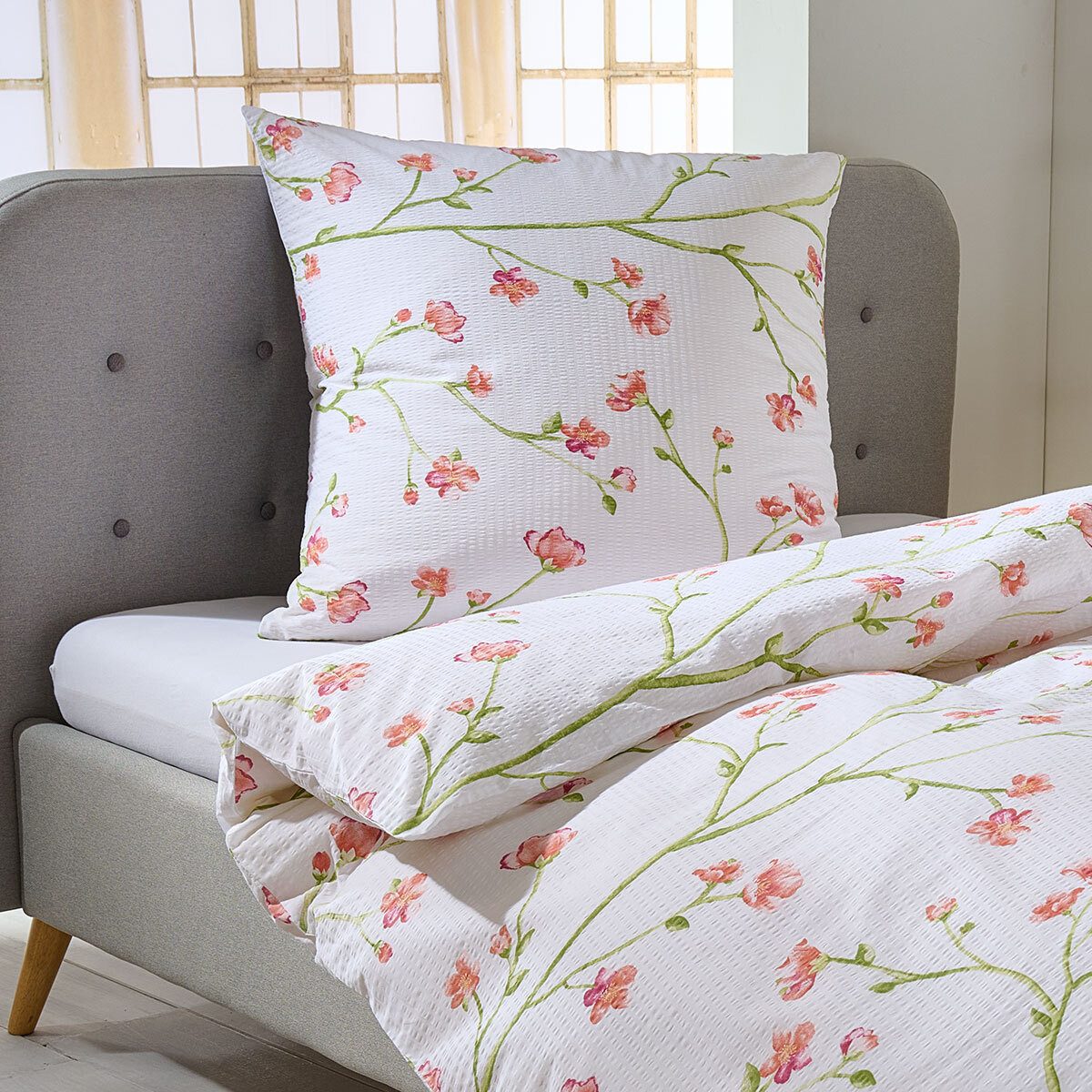 TRAUMSCHLAF Bettwäsche Melbourne, Seersucker, 2 teilig, ideale Sommerbettwä günstig online kaufen