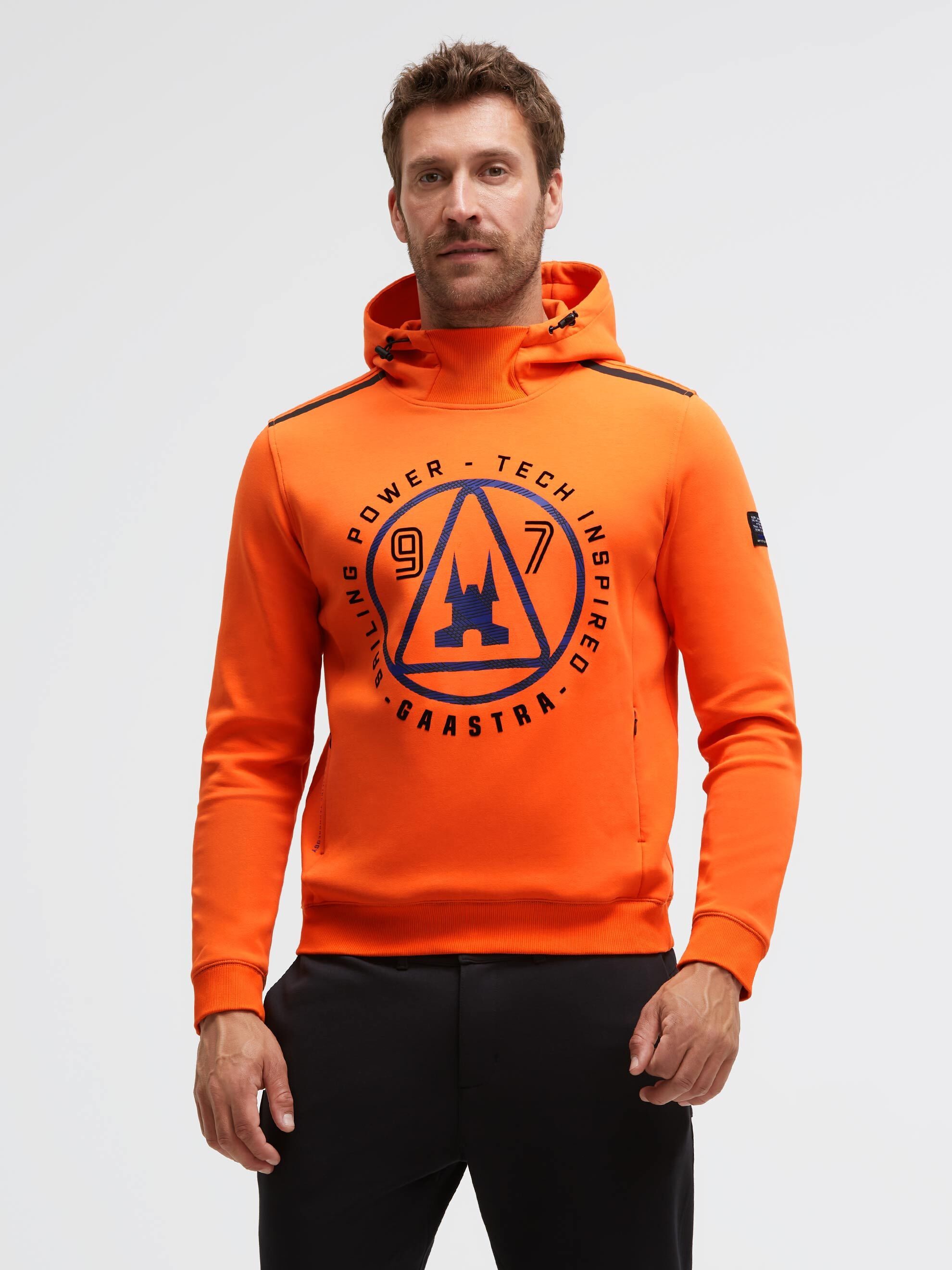 Gaastra Kapuzensweatshirt mit Reißverschluss-Taschen