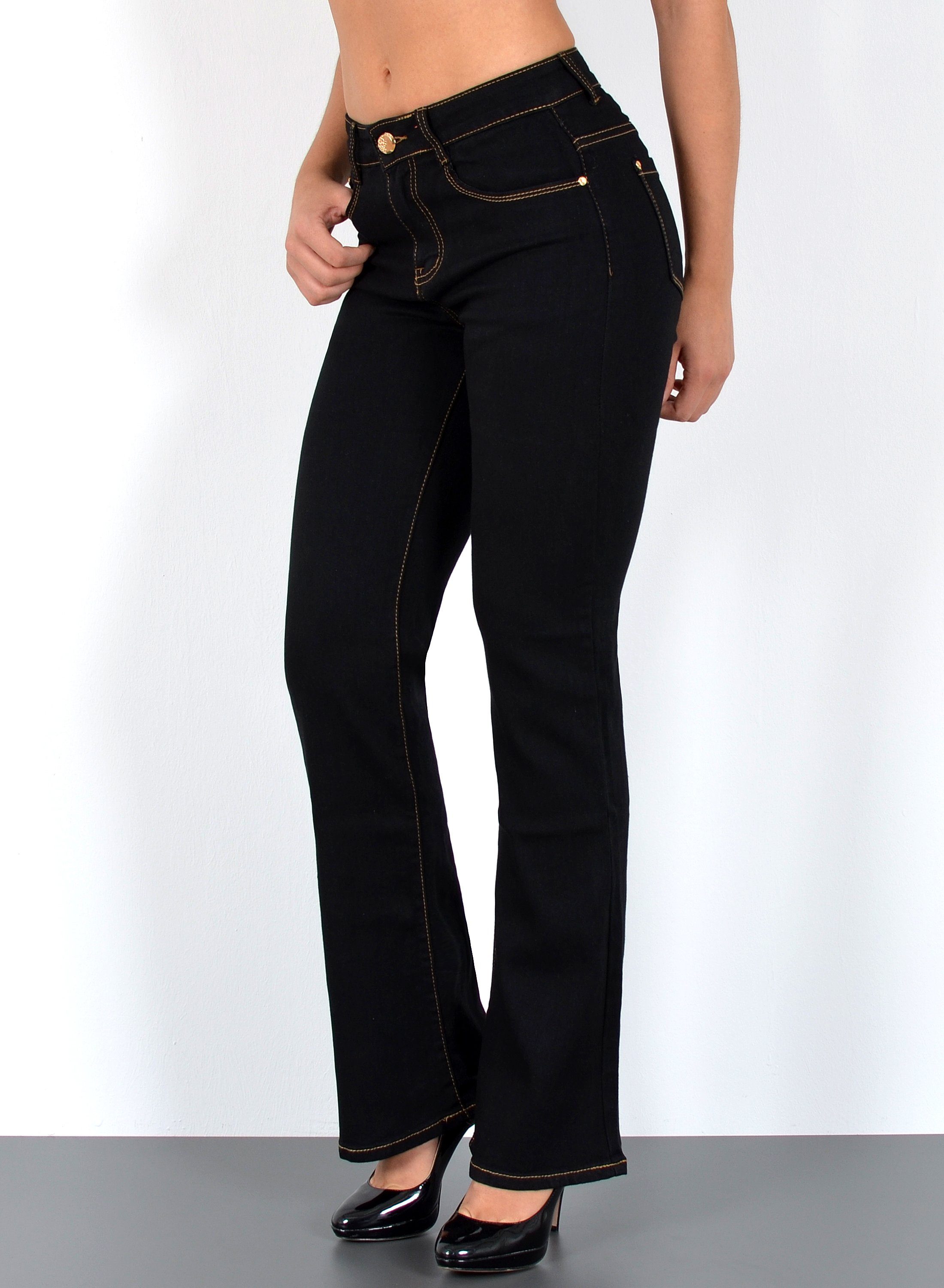 ESRA Bootcut-Jeans Bootcut Jeans Damen High günstig online kaufen