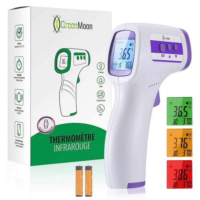 Mmgoqqt Fieberthermometer kontaktloses Infrarot Thermometer Fieberthermometer berührungsloses