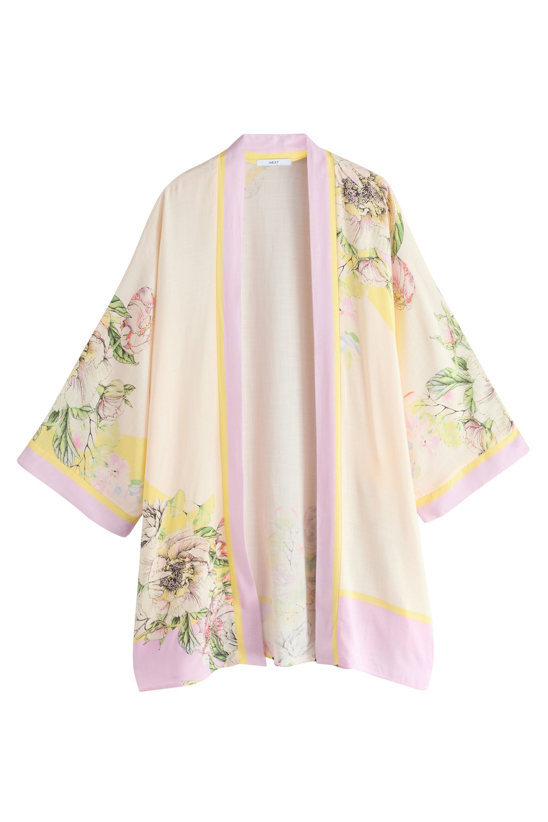 Next Strandkleid Langer, gespleißter Kimono (1-tlg) günstig online kaufen