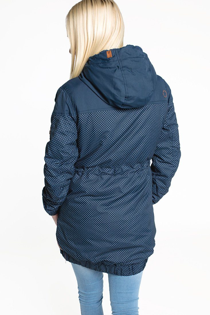 Alife & Kickin Funktionsparka CHARLOTTE II COAT CS mit hochschließendem Kragen und Kapuze