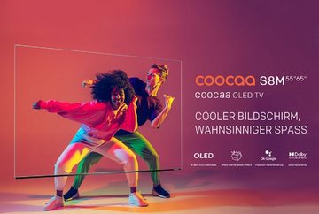 Coocaa 55S8G OLED-Fernseher (139,00 cm/55 Zoll, 4K Ultra HD, Smart-TV, Android)