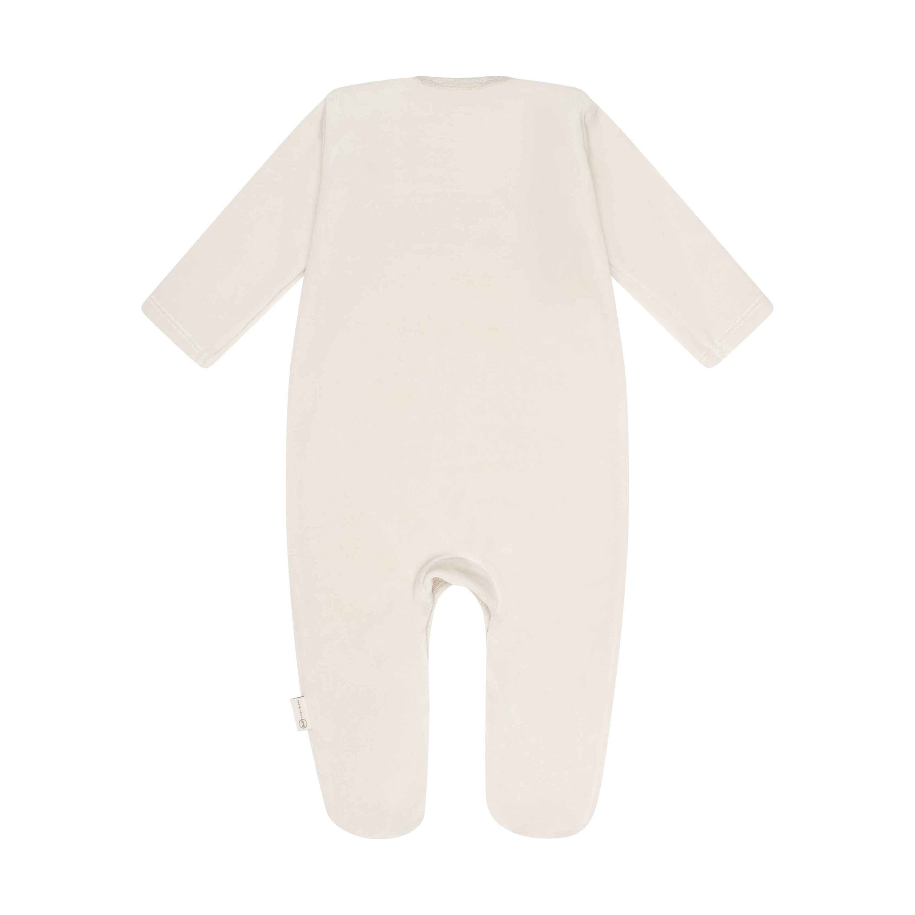 Steiff Strampler Strampler langarm GOTS Baby Wellness mit Fuss