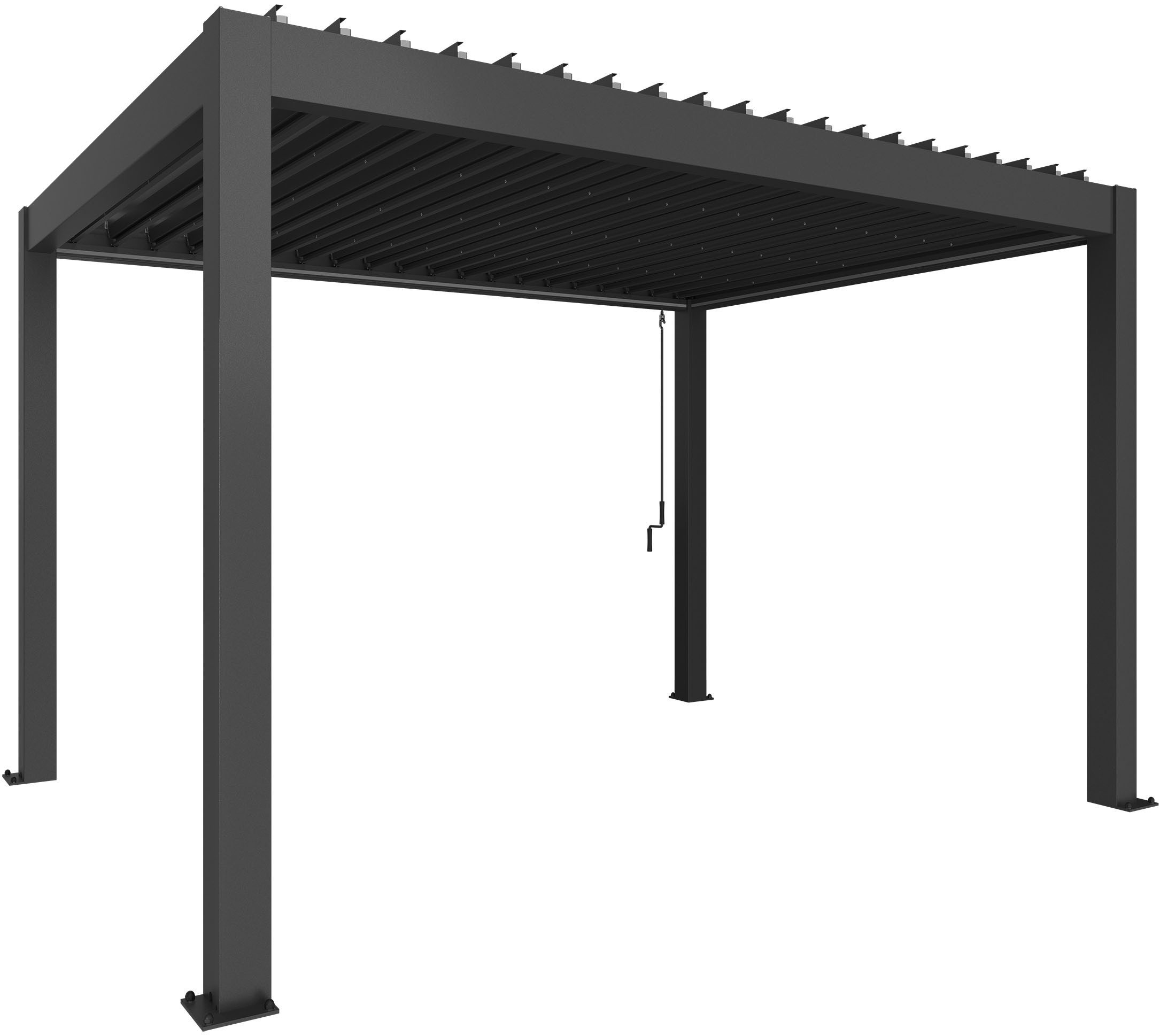 Biohort Pergola 4x3 m, verschiedene Farben, 404,5x312x264 cm, ausgezeichnet mit dem Red Dot Design Award