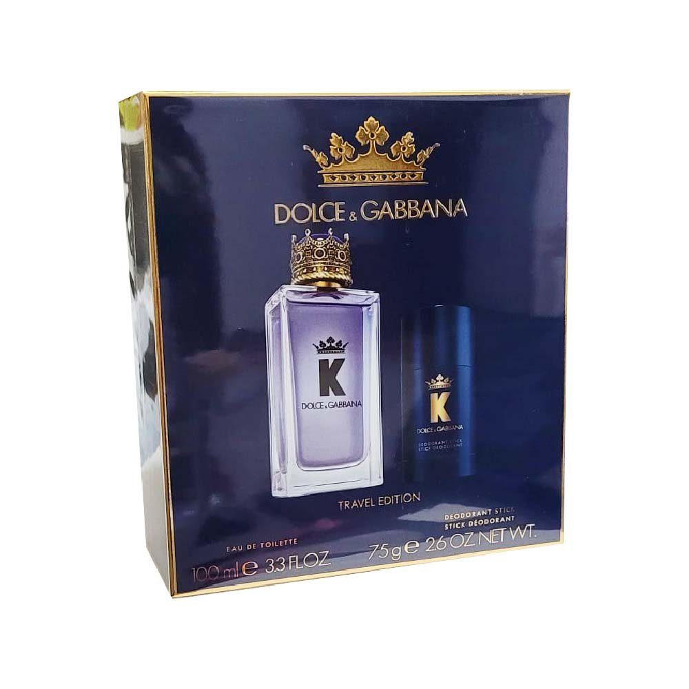 DOLCE & GABBANA Eau de Toilette Dolce & Gabbana K Set Pour Homme EDT 100 ml + DST 75g Set