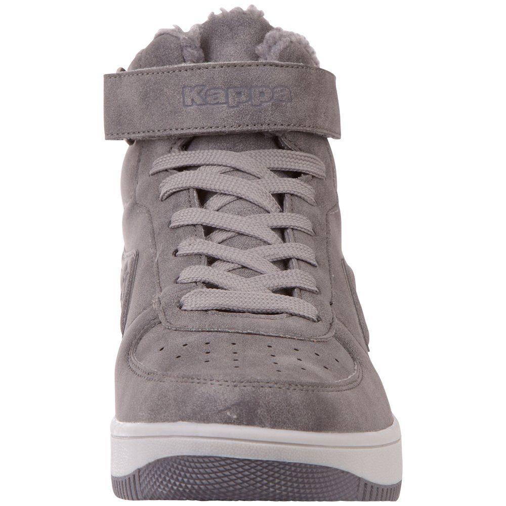 mit Innenfutter grey-l'grey wärmendem Sneaker Kappa