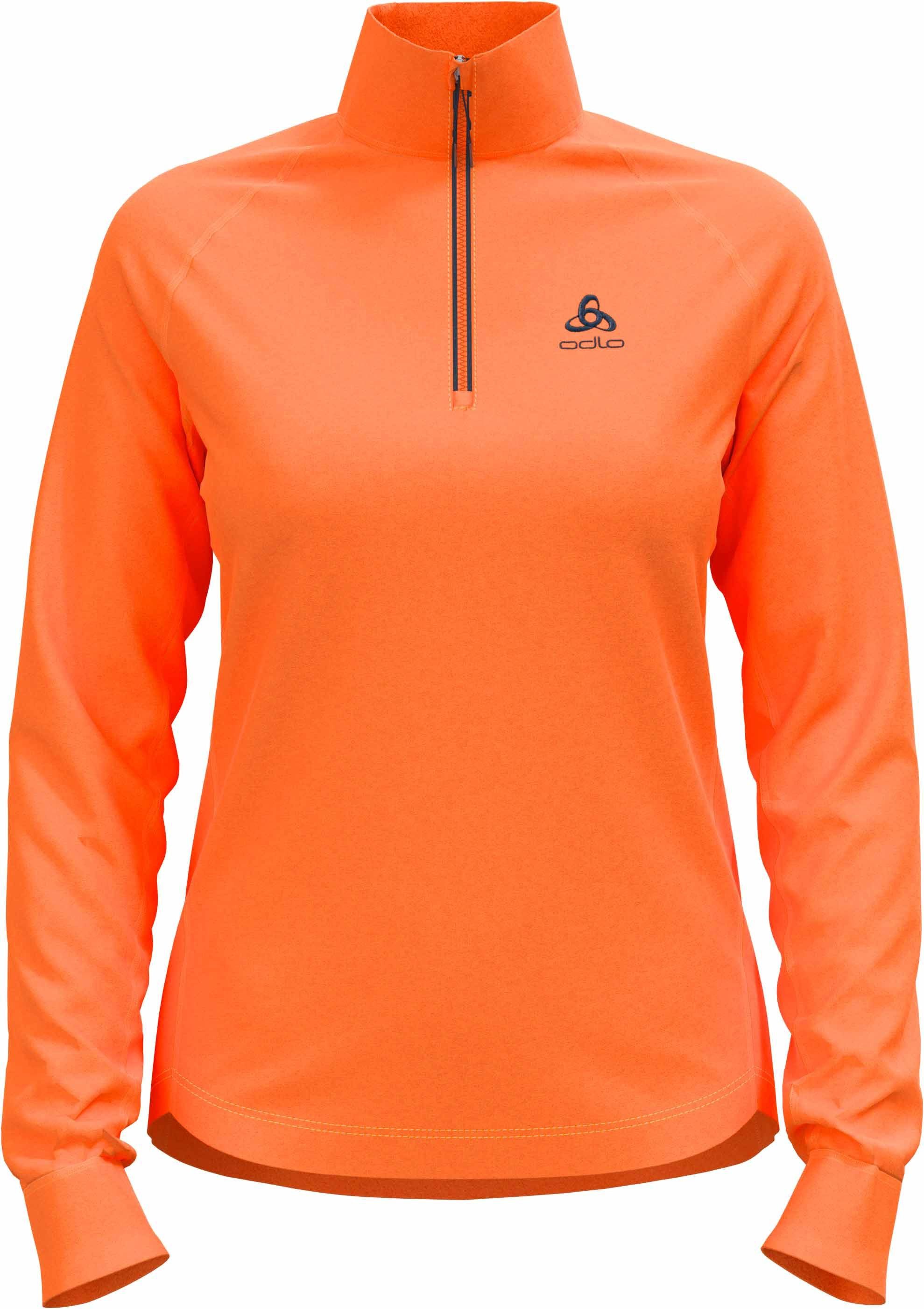 Odlo Longsleeve Mid Layer Live Wire Stretch-Fleece Damen Half Zip Berra - Odlo