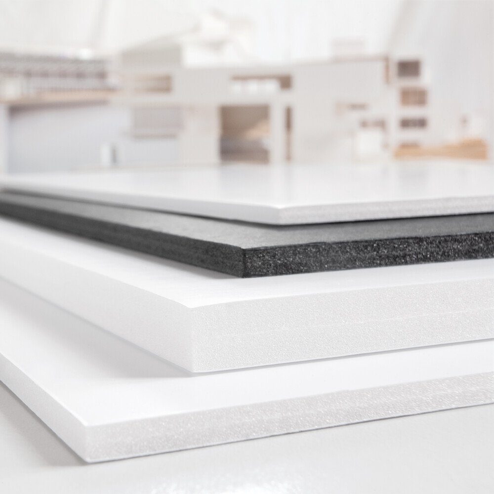 Thumbnail - Alpen Foamboard Schaumstoffplatte 10mm A2 weiß 10St.