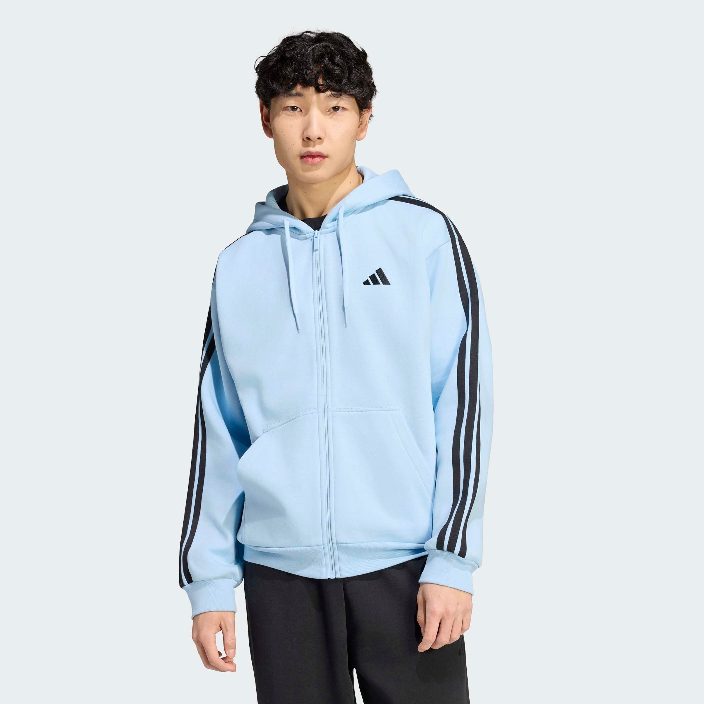 adidas Sportswear Kapuzensweatshirt M 3S FL FZ HD