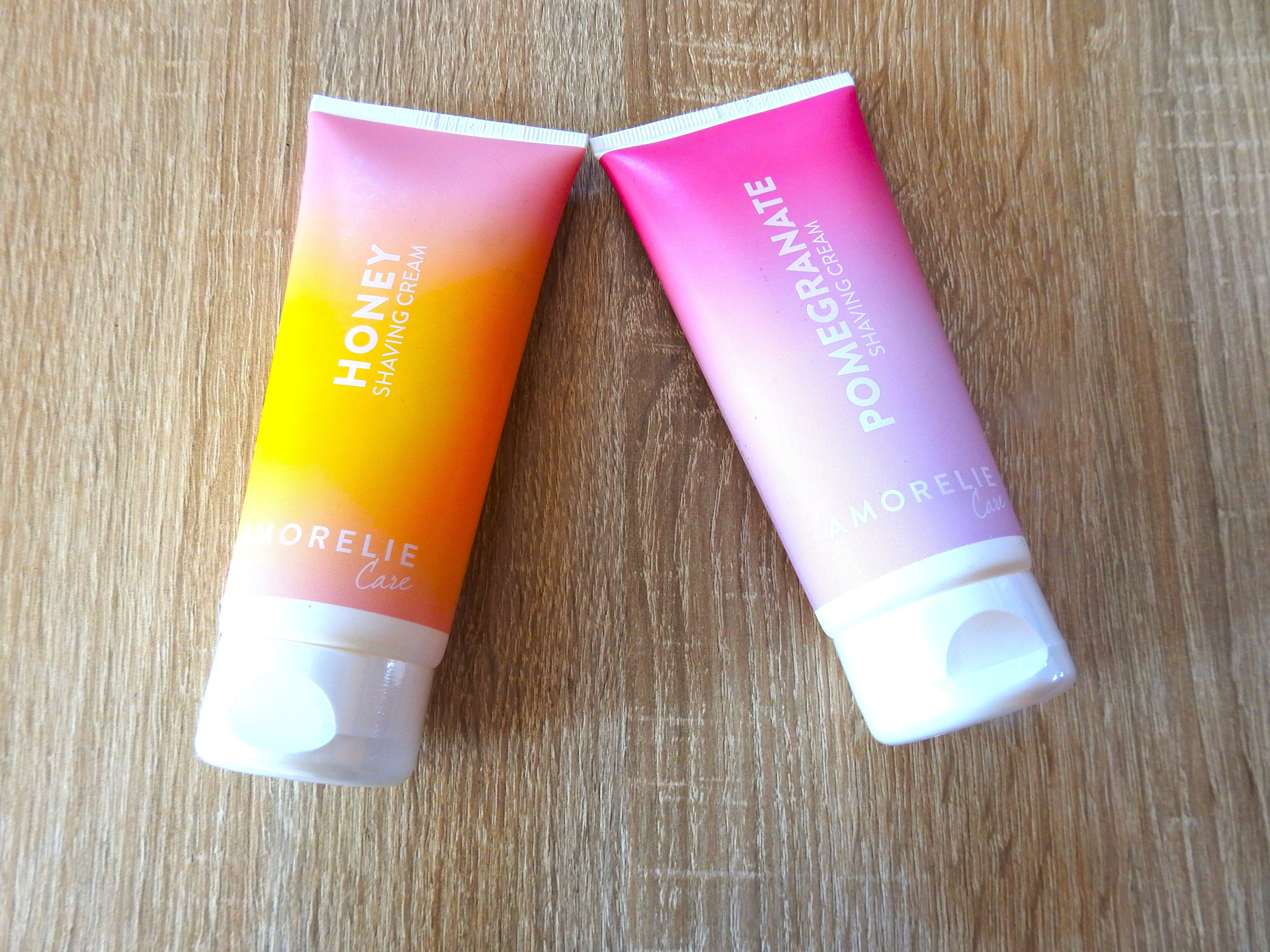 AMORELIE Care Rasiercreme Honey & Pomegranate, Mit Feuchtigkeitsgehalt und pflegend