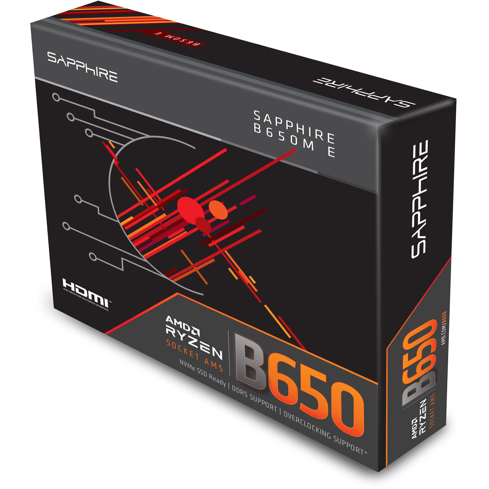 Sapphire SAPPHIRE B650M-E, Mainboard Mainboard AURA Sync