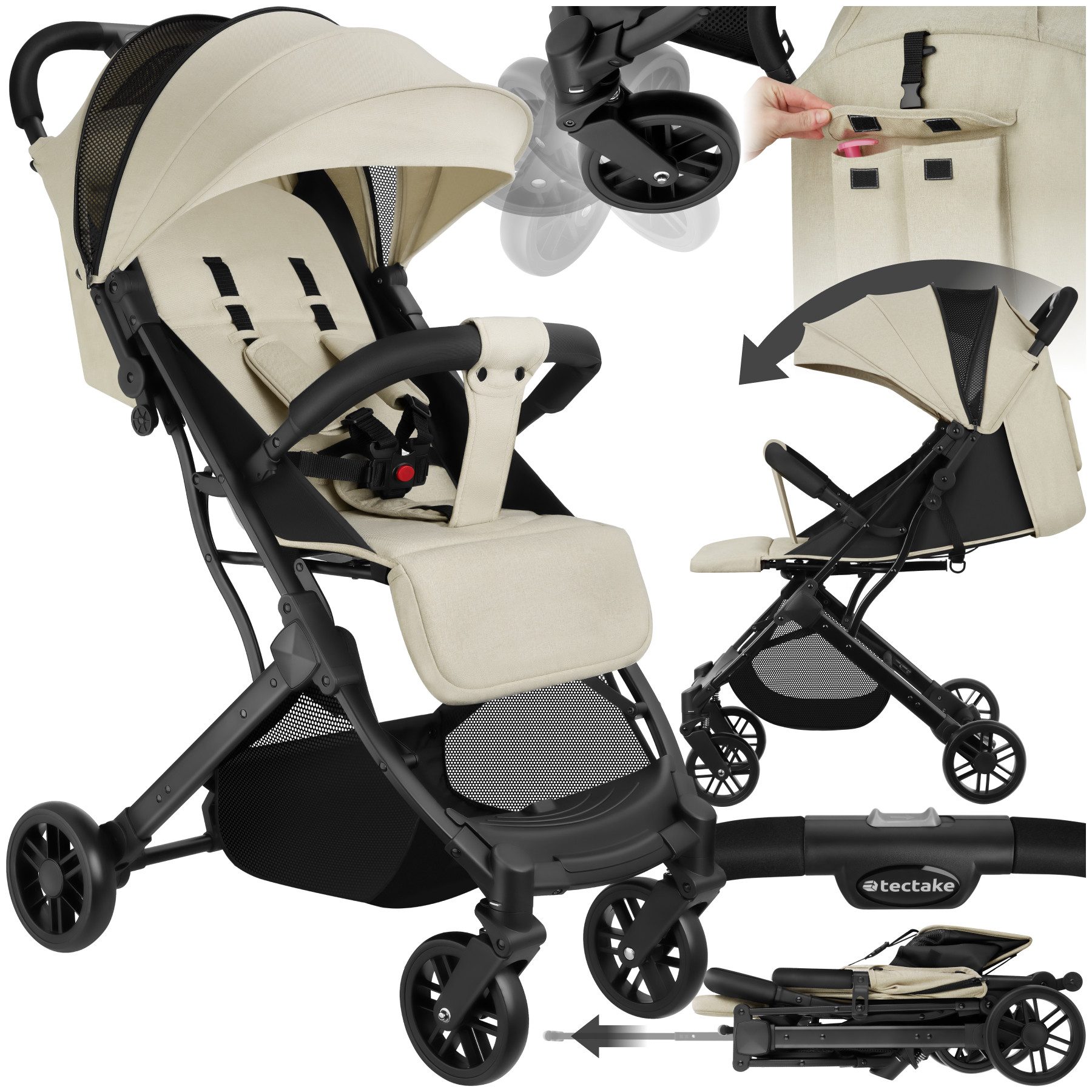 Kombi-Kinderwagen Buggy-Kinderwagen