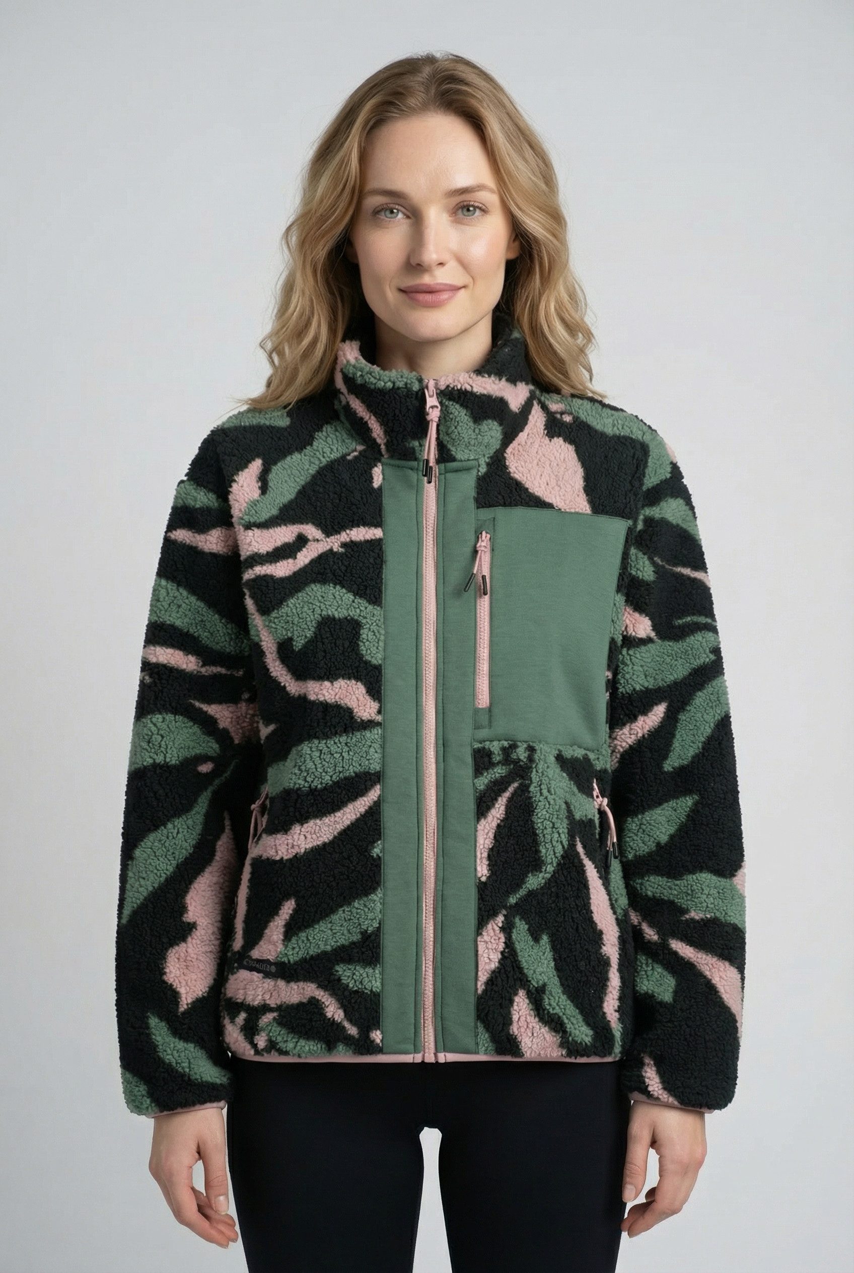 Icepeak Fleecejacke ADDIAS (1-St) mit Stehkragen, gerader Schnitt, elastisc günstig online kaufen