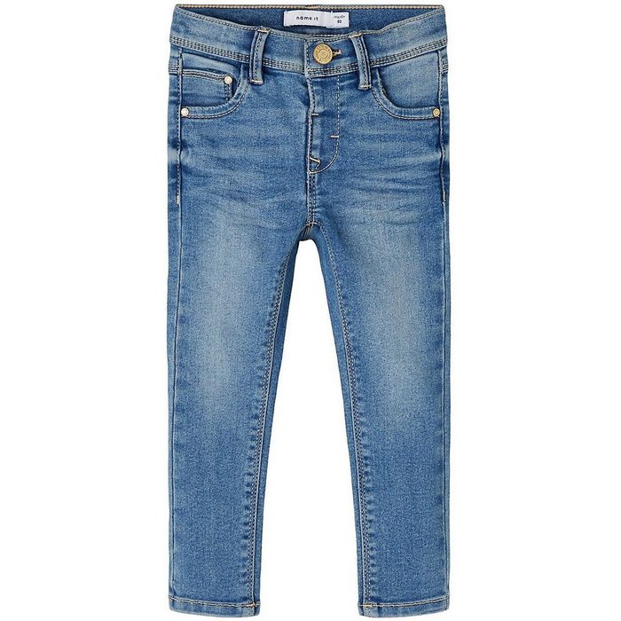 Name It Regular-fit-Jeans Jeanshose Skinny fit NMFPOLLY für Mädchen