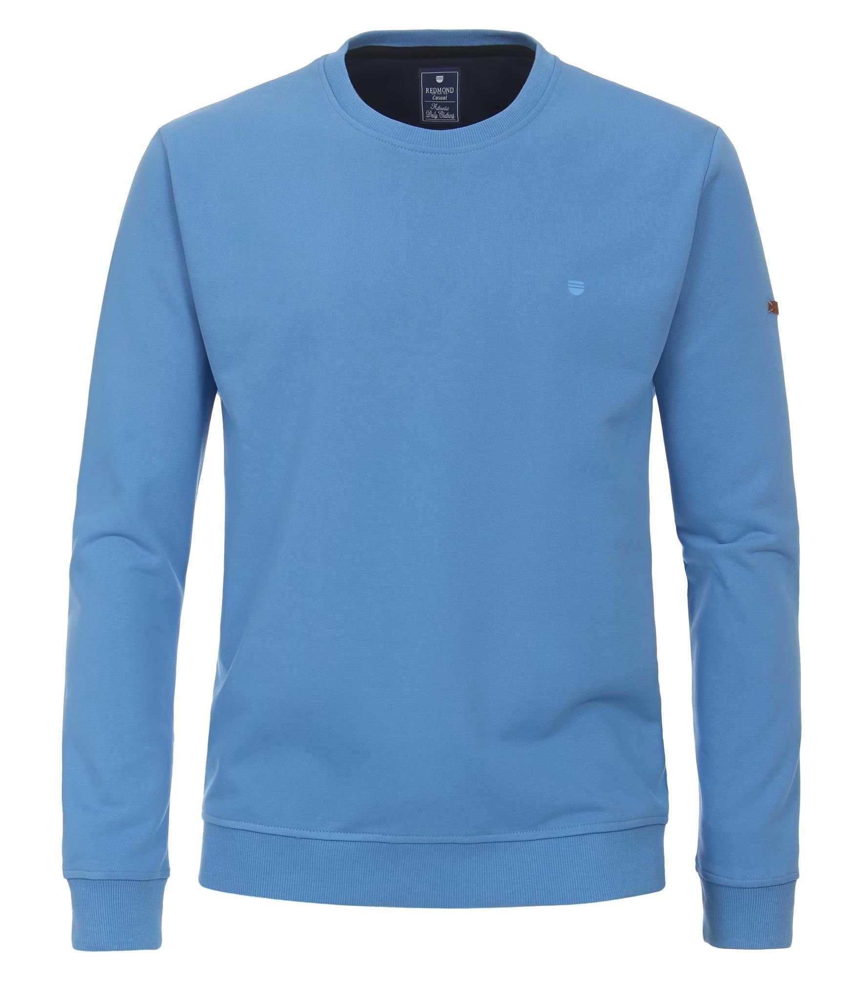 Redmond Rundhalspullover 222850700 Blau (15) | Sweatshirts