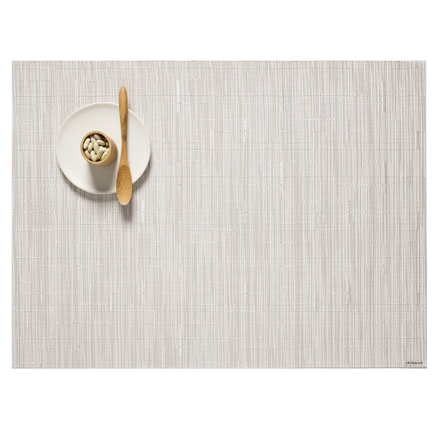Chilewich Platzset Bamboo Rectangle Coconut, (1-St)