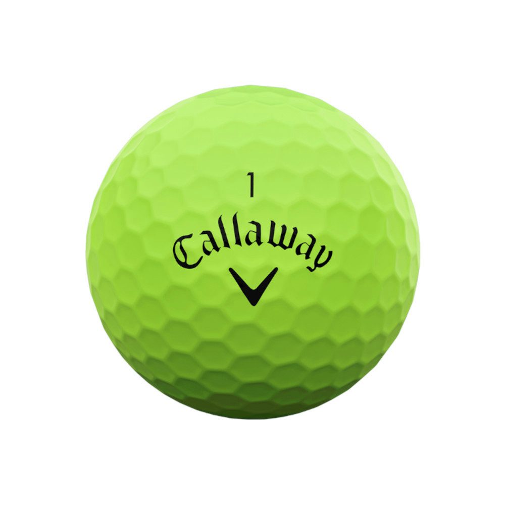 Callaway Golfball Callaway Golfball Supersoft 2025 Grün 1 Dutzend