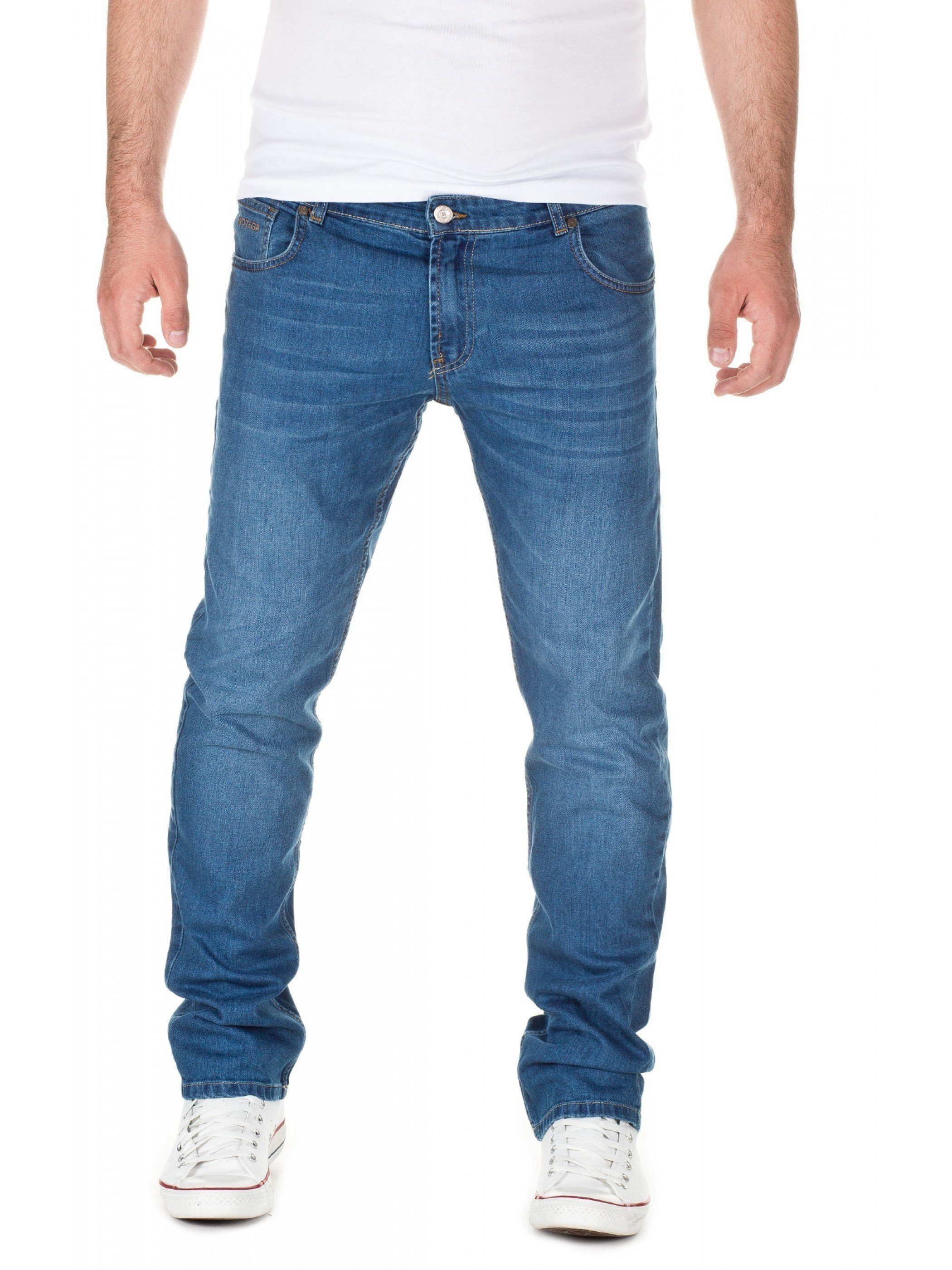 WOTEGA Slim-fit-Jeans Jeans 3928) Travis (blue Blau indigo